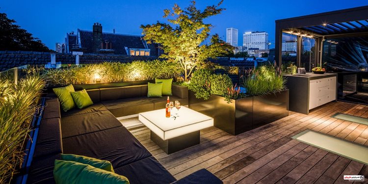 ایجاد روف گاردن