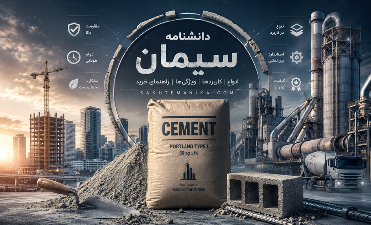 سیمان چیست؟ راهنمای جامع آشنایی با انواع سیمان، کاربردها، مزایا، قیمت و نکات خرید