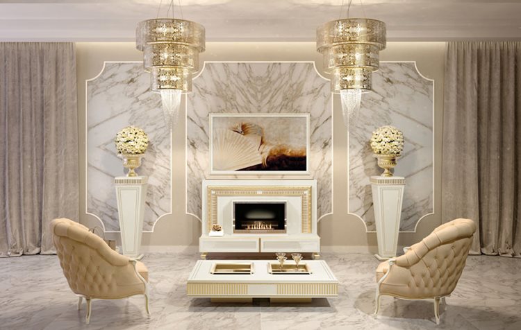 دکوراسیون داخلی لاکچری با ایده های خاص